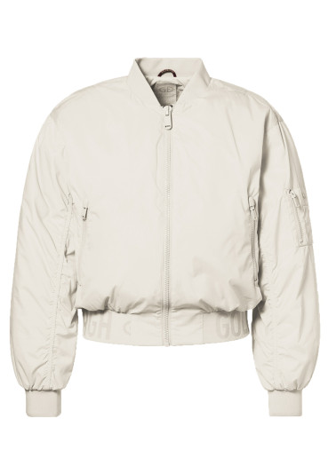 szczegóły Goldbergh Bombshell Bomber Jacket Champagne