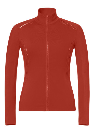szczegóły Goldbergh Veronique Zip Jacket Bronze Brown