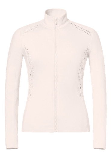 szczegóły Damska bluza Goldbergh Veronique Zip Jacket Champagne