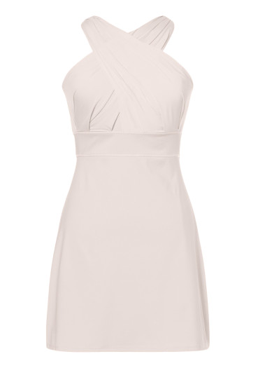 szczegóły Damska sukienka Goldbergh Vista Dress Champagne