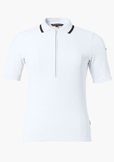 szczegóły Damska koszulka polo Goldbergh Cassia Short Sleeve Top White