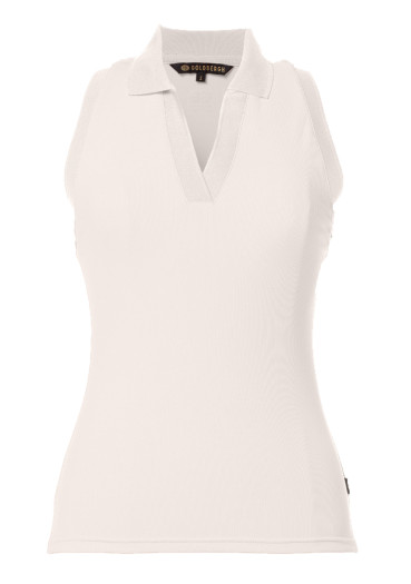 szczegóły Goldbergh Caroline Sleeveless Top Champagne