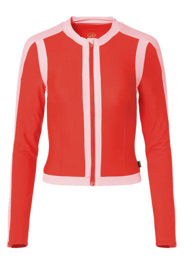 szczegóły Goldbergh Splash Long Sleeve Zip Ras Sunset