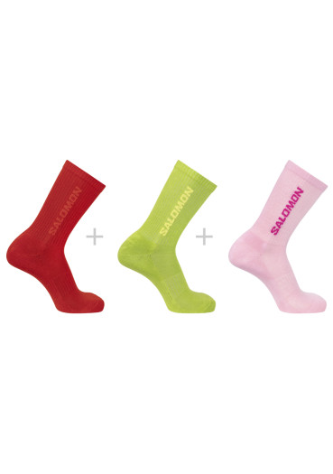 szczegóły Salomon Ponožky Everyday Crew 3-Pack Flame Scarl