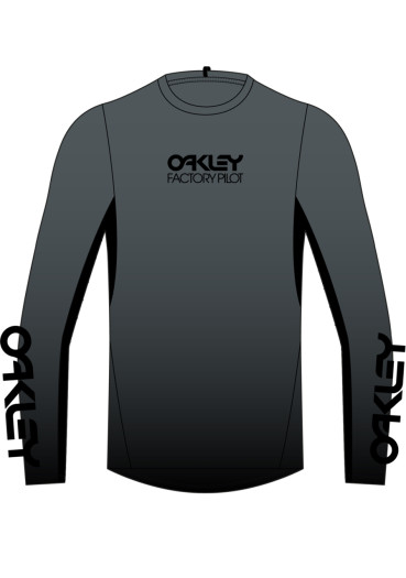 szczegóły Oakley Maven Coast Ls Jersey 2.0 Gradient Black Grey 05P