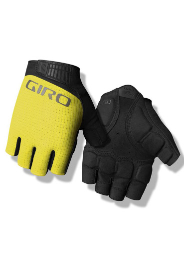szczegóły Rękawiczki rowerowe Giro Bravo II Gel – Highlight Yellow