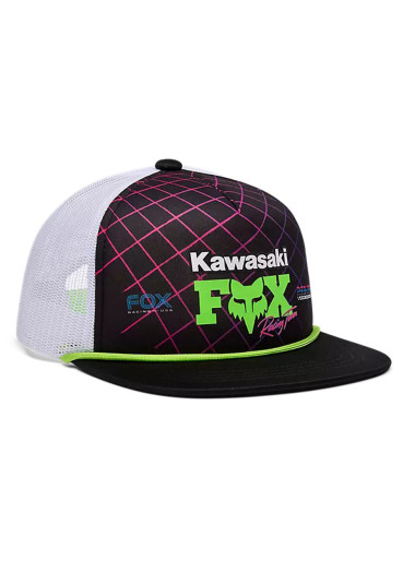 szczegóły Fox Youth Fox X Kawi Snapback Hat Black