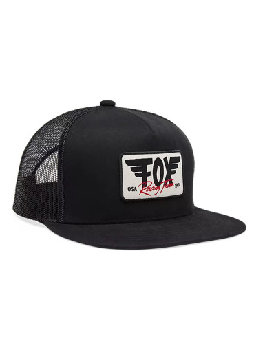 szczegóły Fox Winged Trucker Hat Black