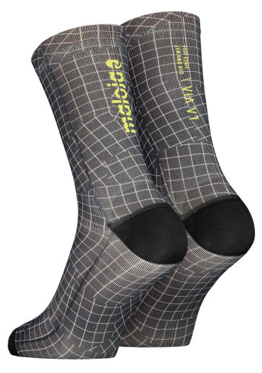 szczegóły Maloja Ponožky EichhamM. deep black grid