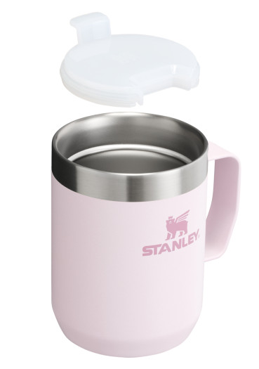szczegóły Kubek termiczny Stanley Camp Mug 230 ml – Rose Quartz
