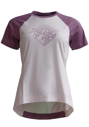szczegóły Zimtstern PureFlowz Shirt SS W Lilac/Berry