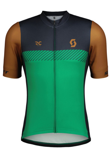 szczegóły Scott Jersey M's RC Team SS Bread Brown/Amazon Green