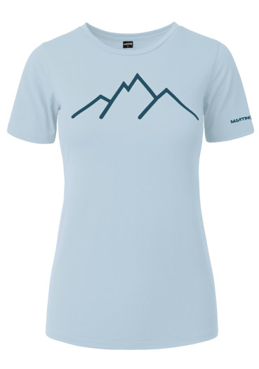 szczegóły Martini Alpmate Shirt W Ice/Poseidon