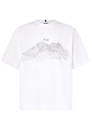 szczegóły Oakley Wired Mtn Scape Tee White 100