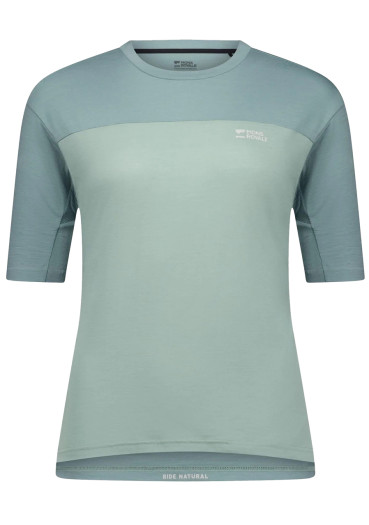 szczegóły Mons Royale Diversion Merino Bike Jersey Ss Wmns Dew / Desert Sage