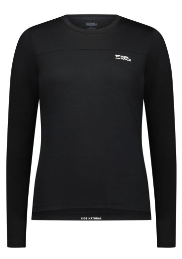 szczegóły Mons Royale Diversion Merino Bike Jersey Long Sleeve Wmns Black