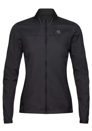 szczegóły Damska kurtka rowerowa Fox W Ranger Wind Jacket Black