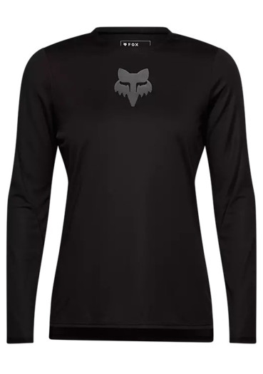 szczegóły Fox W Ranger Ls Jersey Fox Head Black
