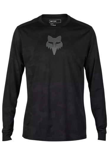 szczegóły Fox Ranger Tru Dri Ls Jersey Black