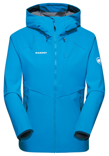 szczegóły Mammut Ultimate Comfort SO W Hood. Jkt Glacier Blue