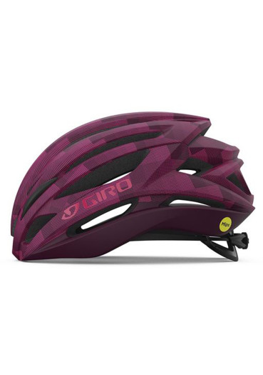 szczegóły Kask rowerowy Giro Syntax MIPS – Mat Dark Cherry Towers