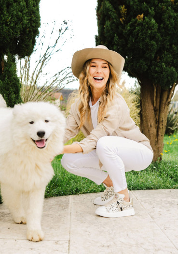 szczegóły Nis 2429364/3 Sneaker Tess.Fant.Animalier White/Ornamento