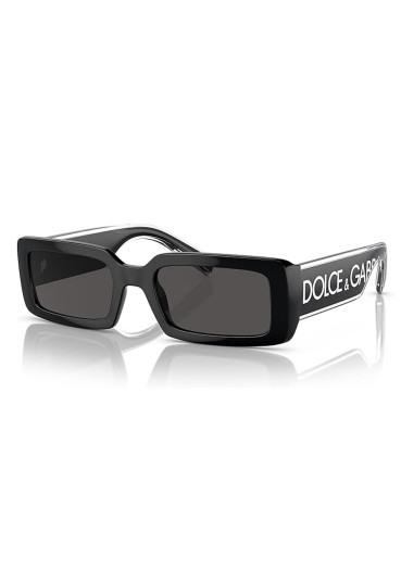szczegóły Dolce & Gabbana 0DG6187 501/8753 Black-Dark Grey