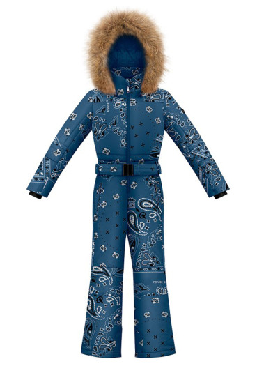 szczegóły Poivre Blanc Jenny-Jrgl/P Ski Overall Paisley Blue