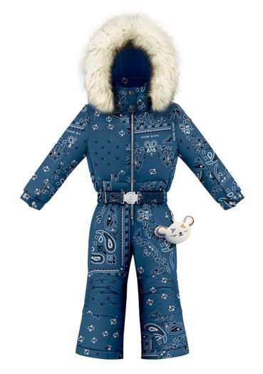 szczegóły Poivre Blanc Joyce-Bbgl/P Ski Overall Paisley Blue