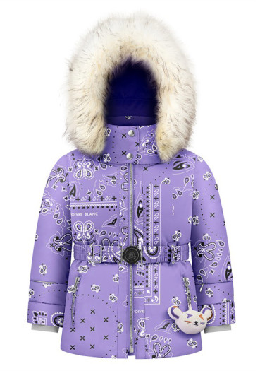 szczegóły Poivre Blanc June-Bbgl/P Synth. Down Ski Paisley Purple