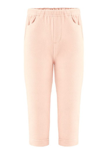 szczegóły Poivre Blanc Roby-Bbux Micro Fleece Pants Baby Pink