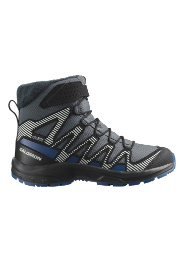 szczegóły Buty dziecięce Salomon XA PRO V8 WINTER WP J Turbul/Black