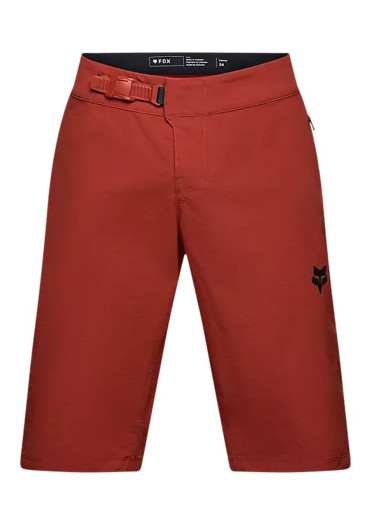 szczegóły Damskie spodenki kolarskie Fox Ranger Short W/Liner – Rust