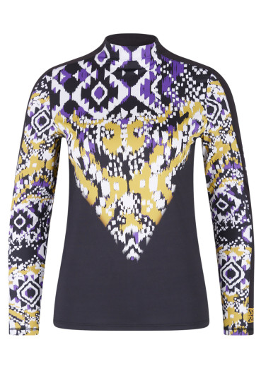 szczegóły Golf damski Sportalm Holiday Print 250253 Czarny (59)