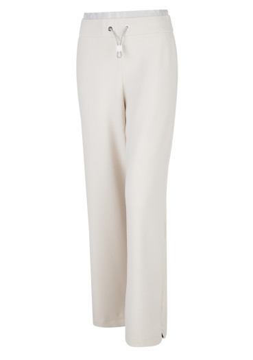 szczegóły Spodnie damskie Sportalm Griffin 650206 Szary Jedwab