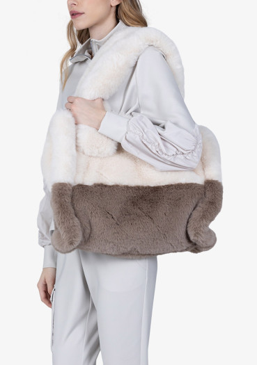 szczegóły Torebka damska Sportalm Teddy Tote Sand 950184 Egret (03)
