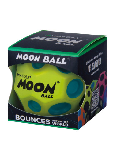 szczegóły Waboba Martian Moon – żółta, hiper-skacząca piłka