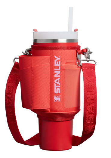 szczegóły Uchwyt na kubek Stanley The All-Day Quencher/Cup Carry-All – Hot Coral (1180 ml)