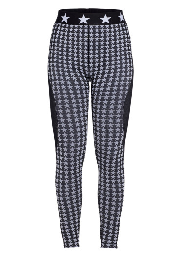 szczegóły Damskie legginsy Goldbergh Celeste Baselayer Pant Black/White