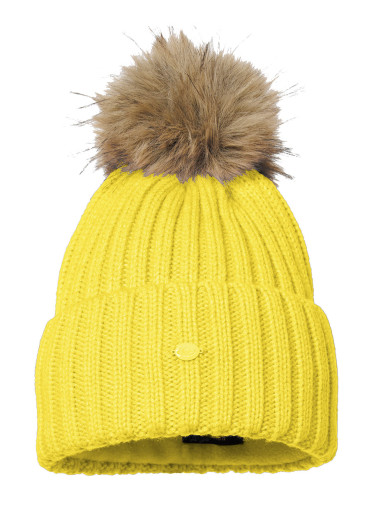 szczegóły Damska czapka Goldbergh Una Beanie Limone
