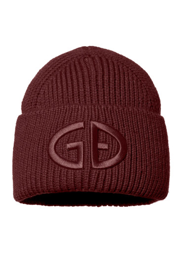 szczegóły Damska czapka Goldbergh Valerie Beanie Vino Rosso