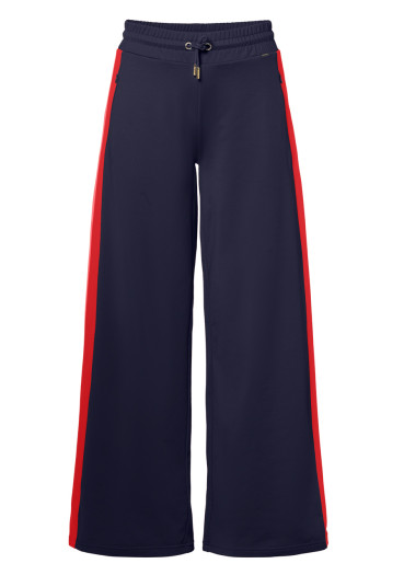 szczegóły Damskie spodnie Goldbergh Strive Wide Leg Track Pant French Blue