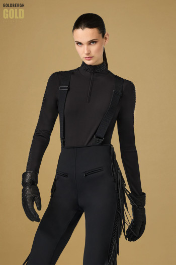 szczegóły Damska koszulka Goldbergh Rosalia Ski Pully Black