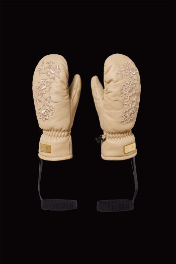 szczegóły Damskie rękawice Goldbergh Fiorenza Mittens Caramello