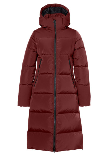szczegóły Damski płaszcz Goldbergh Sion Jacket Vino Rosso