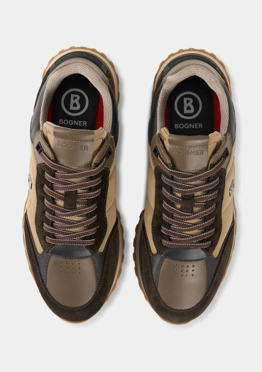 szczegóły Buty męskie Bogner Newport 10 B - 321 Brąz/Taupe