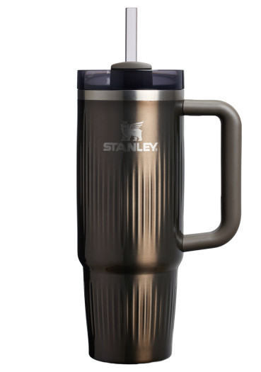 szczegóły STANLEY The Quencher/Cup H2.0 Fluted Tumbler 890 ml/30oz GunMetal Shine