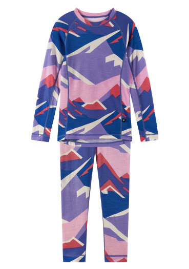 szczegóły Komplet bielizny funkcjonalnej dla dzieci Reima Taitoa - Breezy Violet