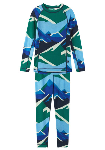 szczegóły Komplet bielizny funkcjonalnej dla dzieci Reima Taitoa - granatowy 