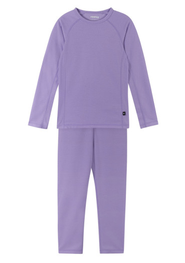 szczegóły  Komplet bielizny funkcjonalnej dla dzieci Reima Lani - Liliowy ametyst